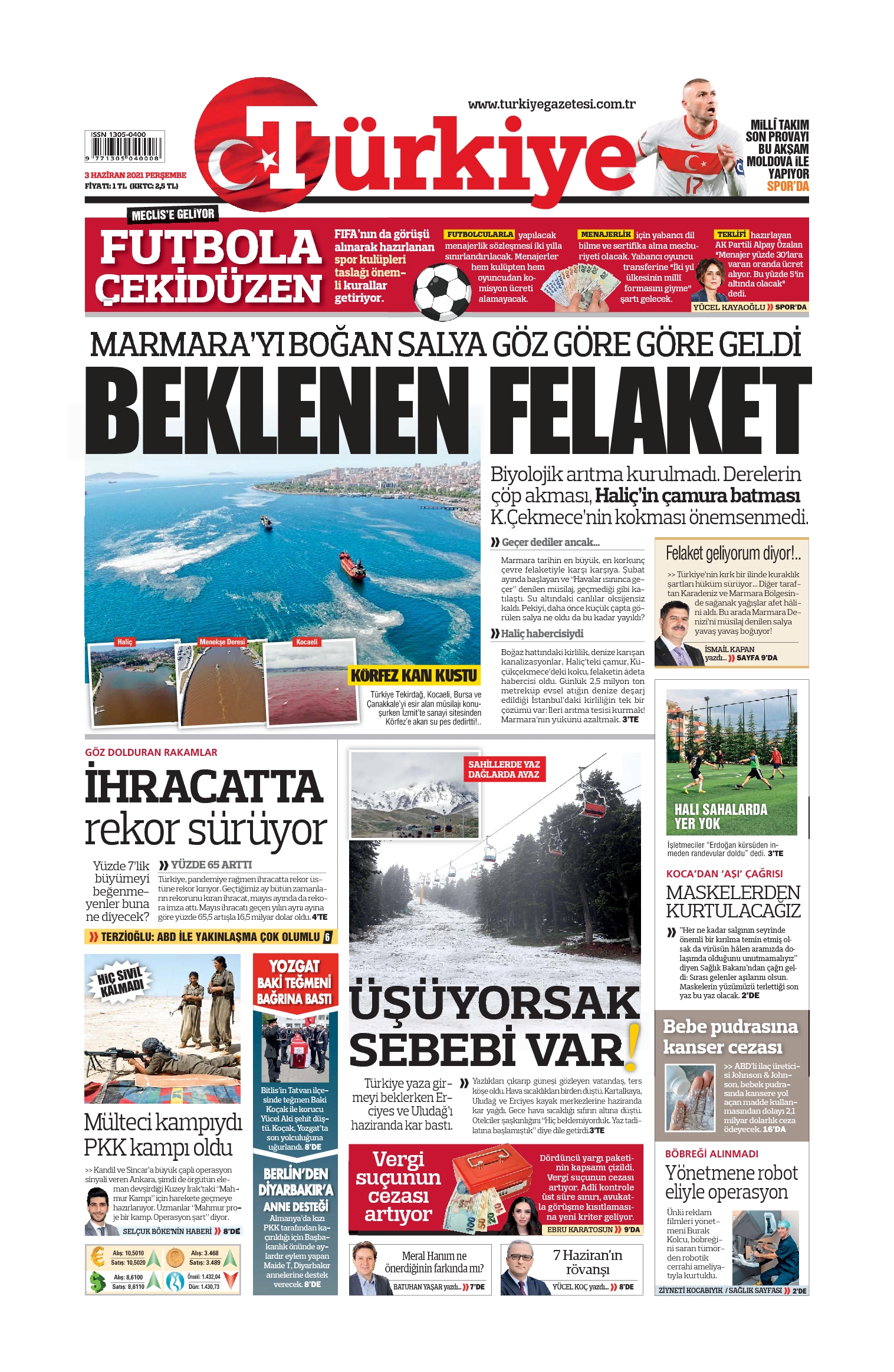 E-Gazete Ön Sayfa