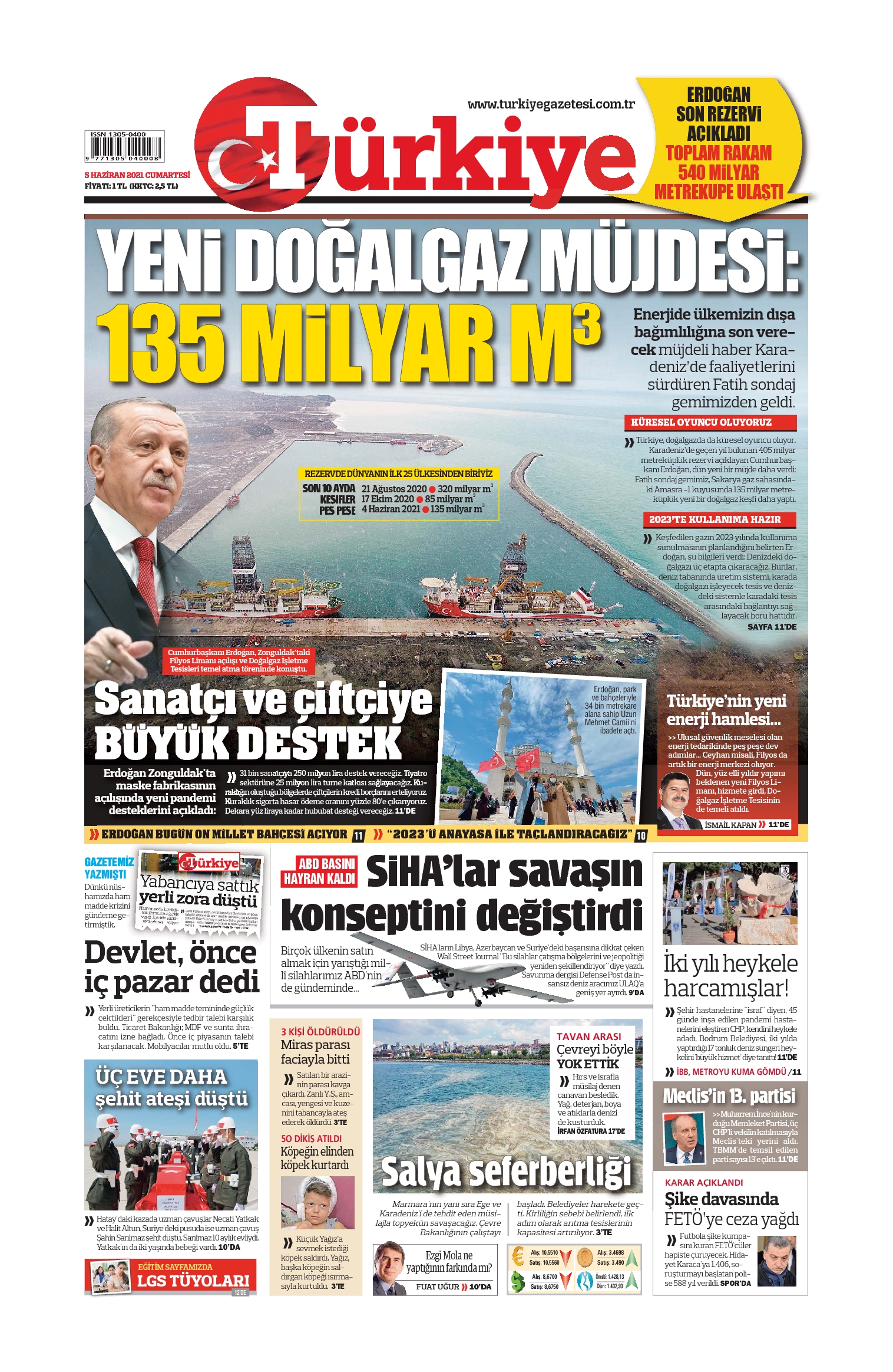 E-Gazete Ön Sayfa