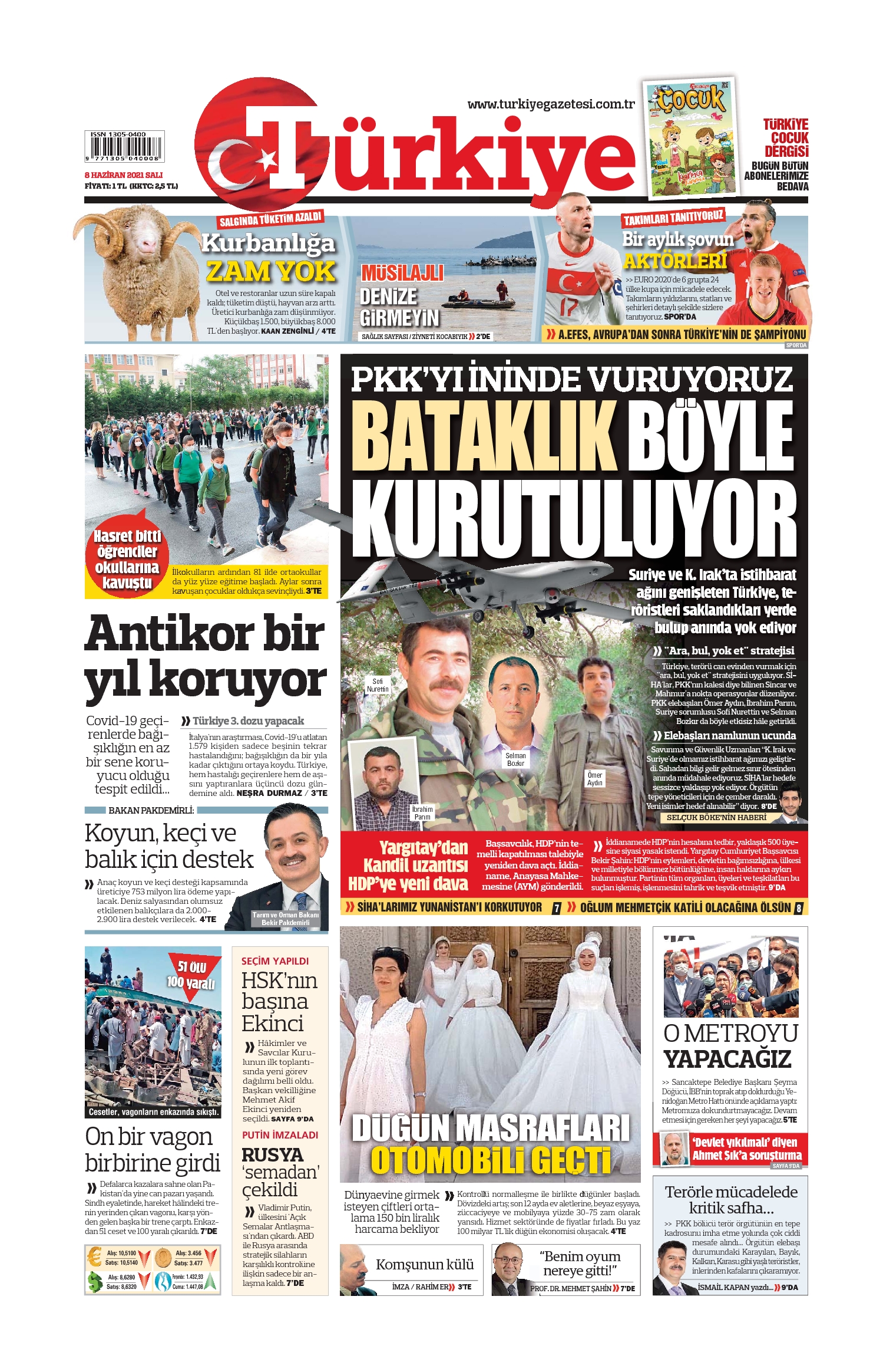 E-Gazete Ön Sayfa