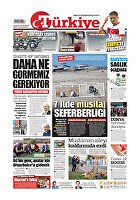 Türkiye Gazetesi e-gazete — 09 Haziran 2021