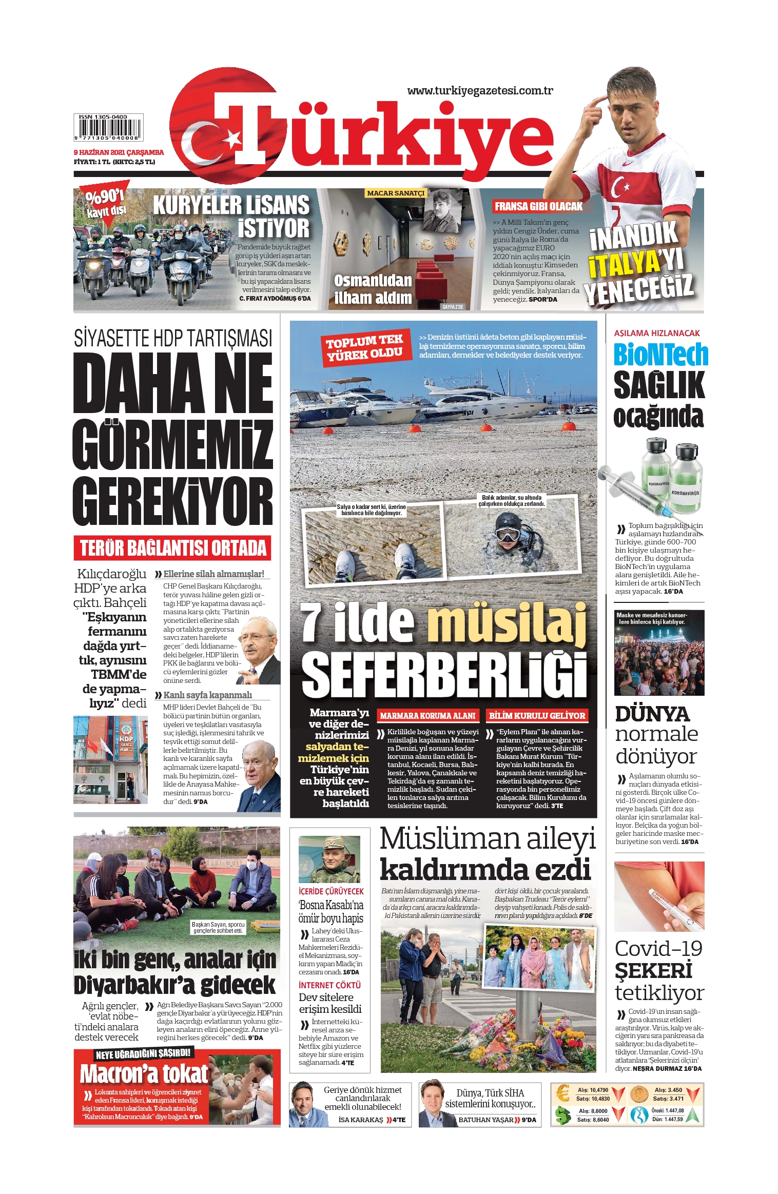 E-Gazete Ön Sayfa