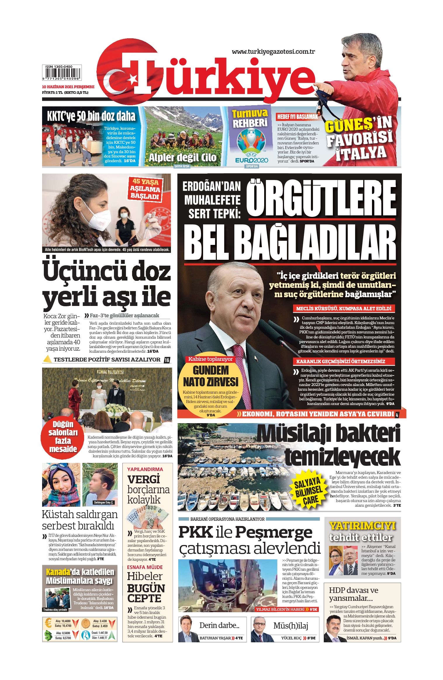 E-Gazete Ön Sayfa