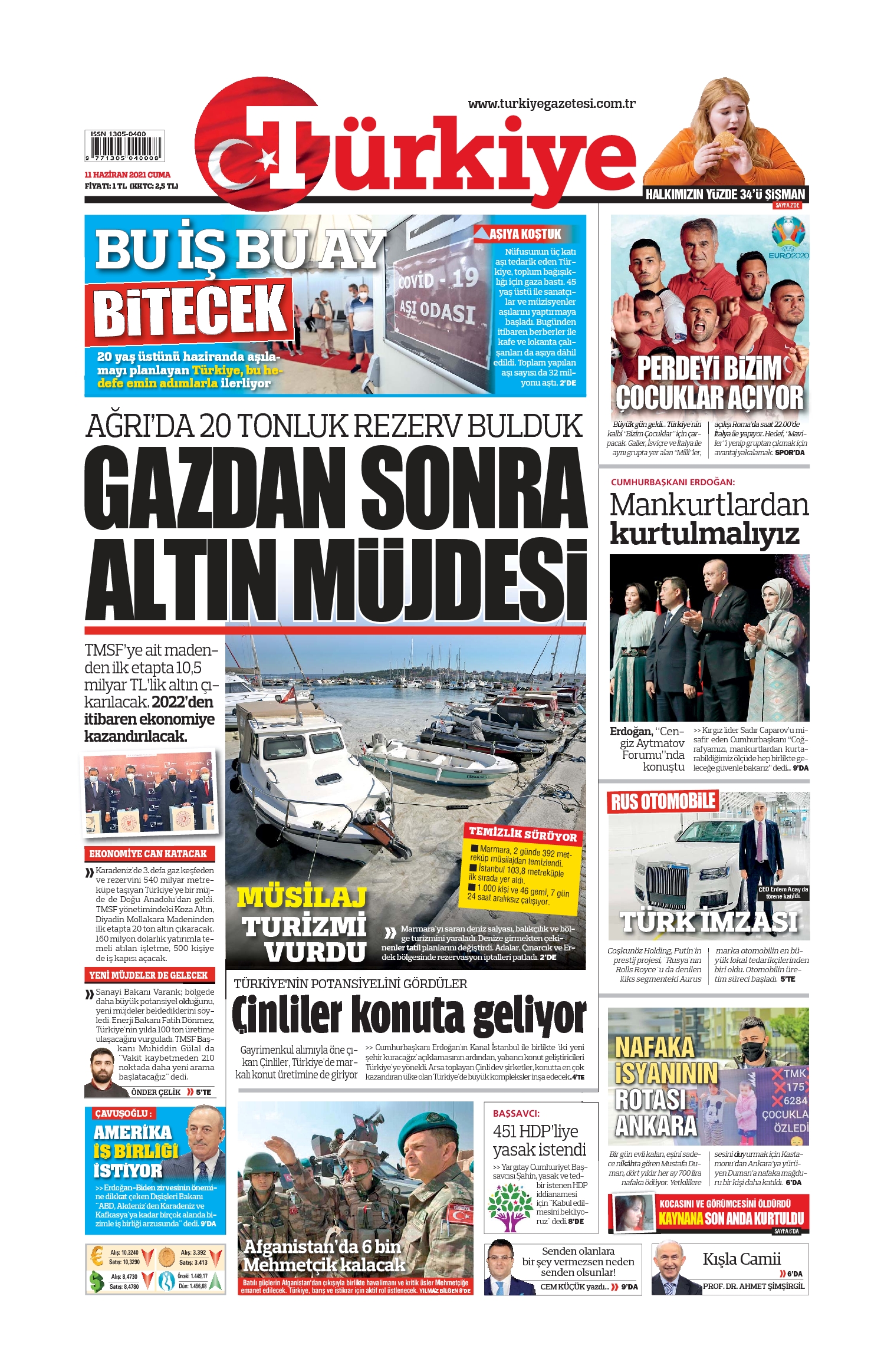 E-Gazete Ön Sayfa