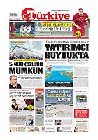 Türkiye Gazetesi e-gazete — 12 Haziran 2021
