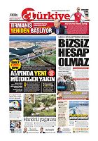 Türkiye Gazetesi e-gazete — 14 Haziran 2021