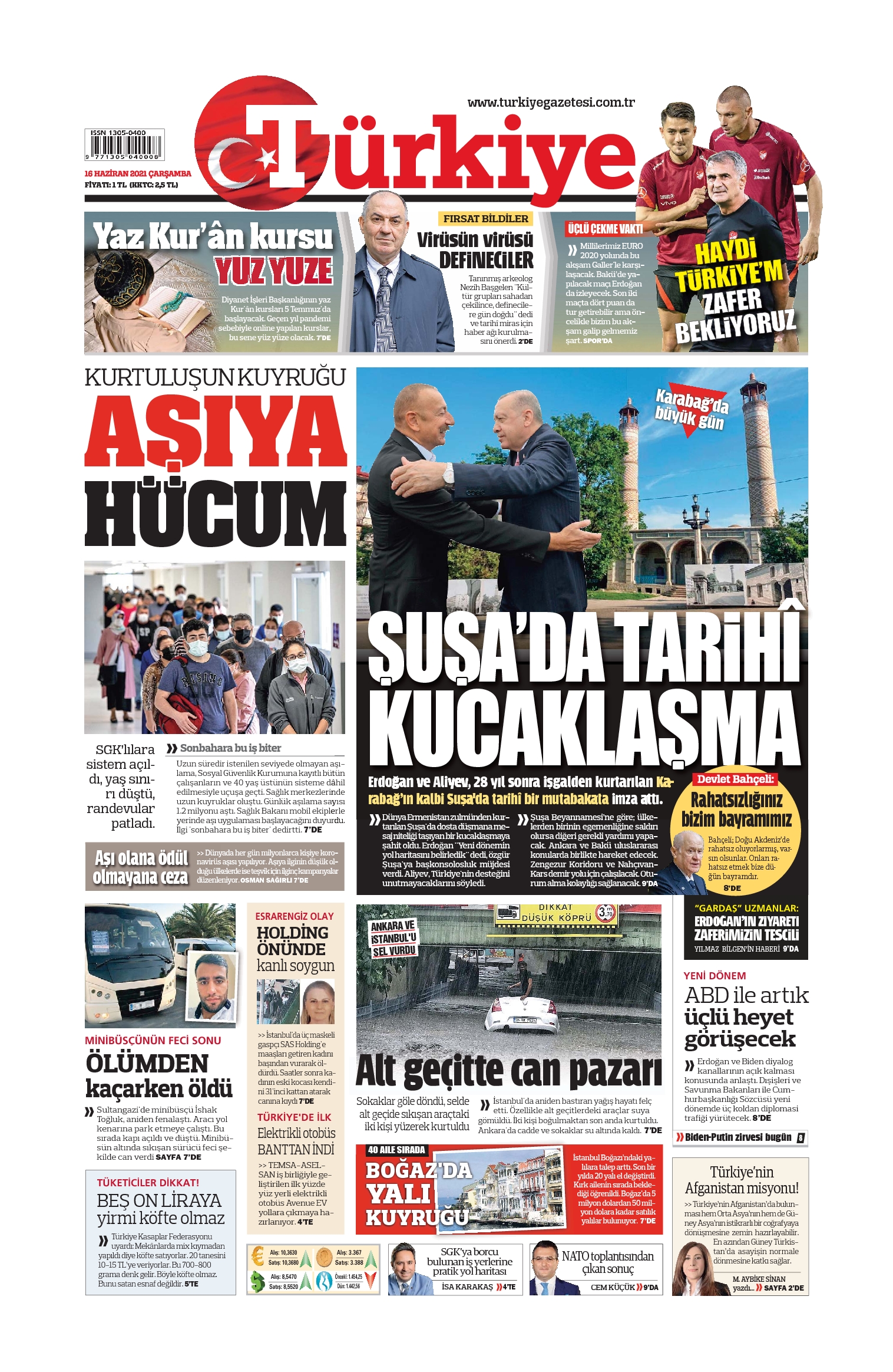 E-Gazete Ön Sayfa