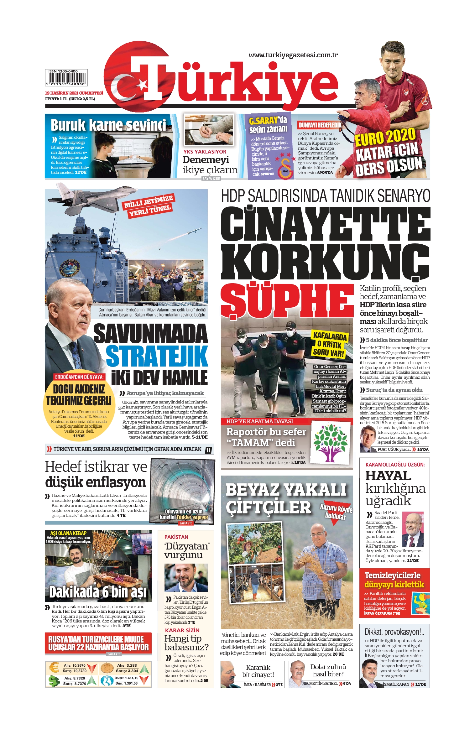 E-Gazete Ön Sayfa