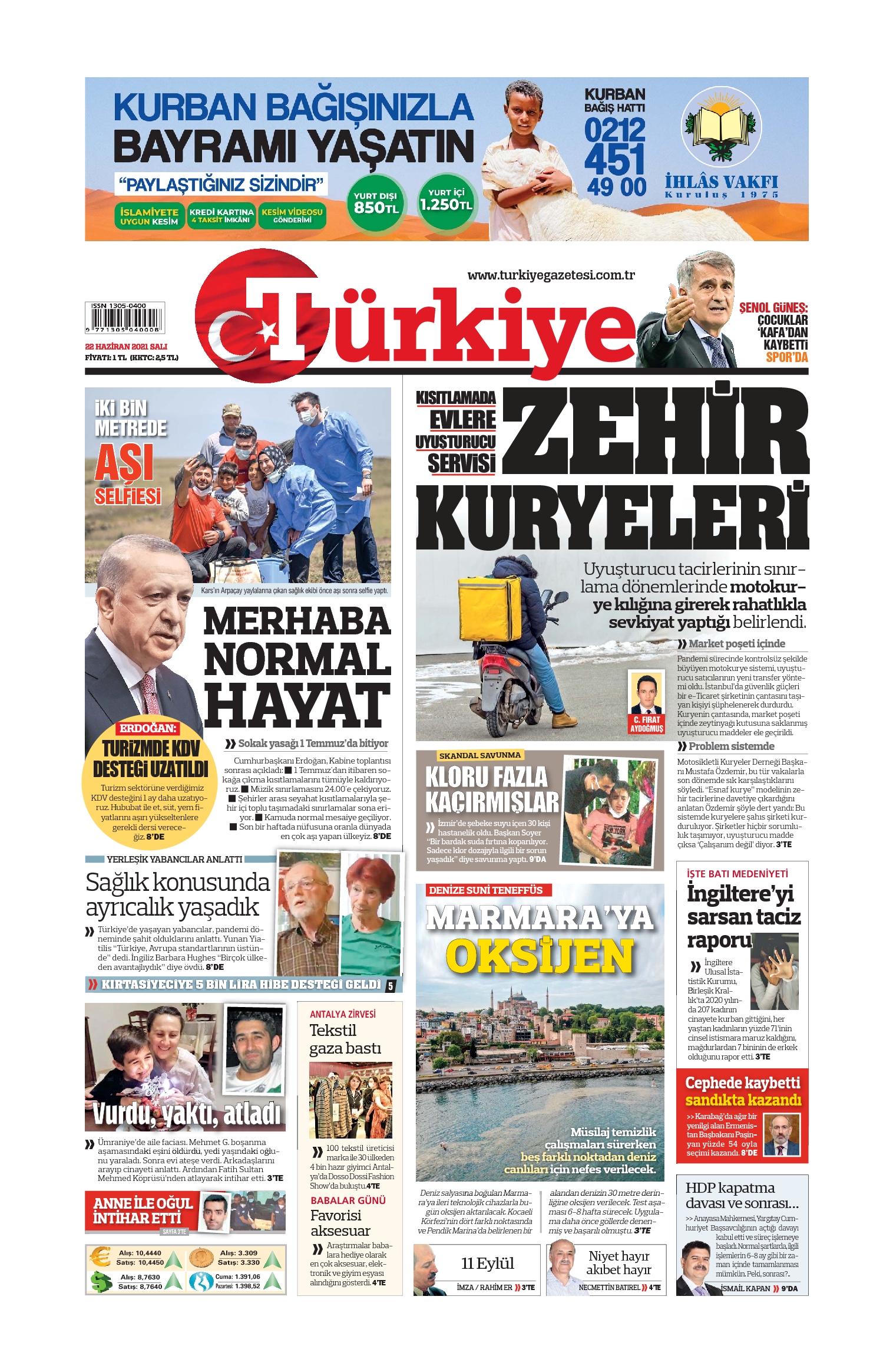 E-Gazete Ön Sayfa