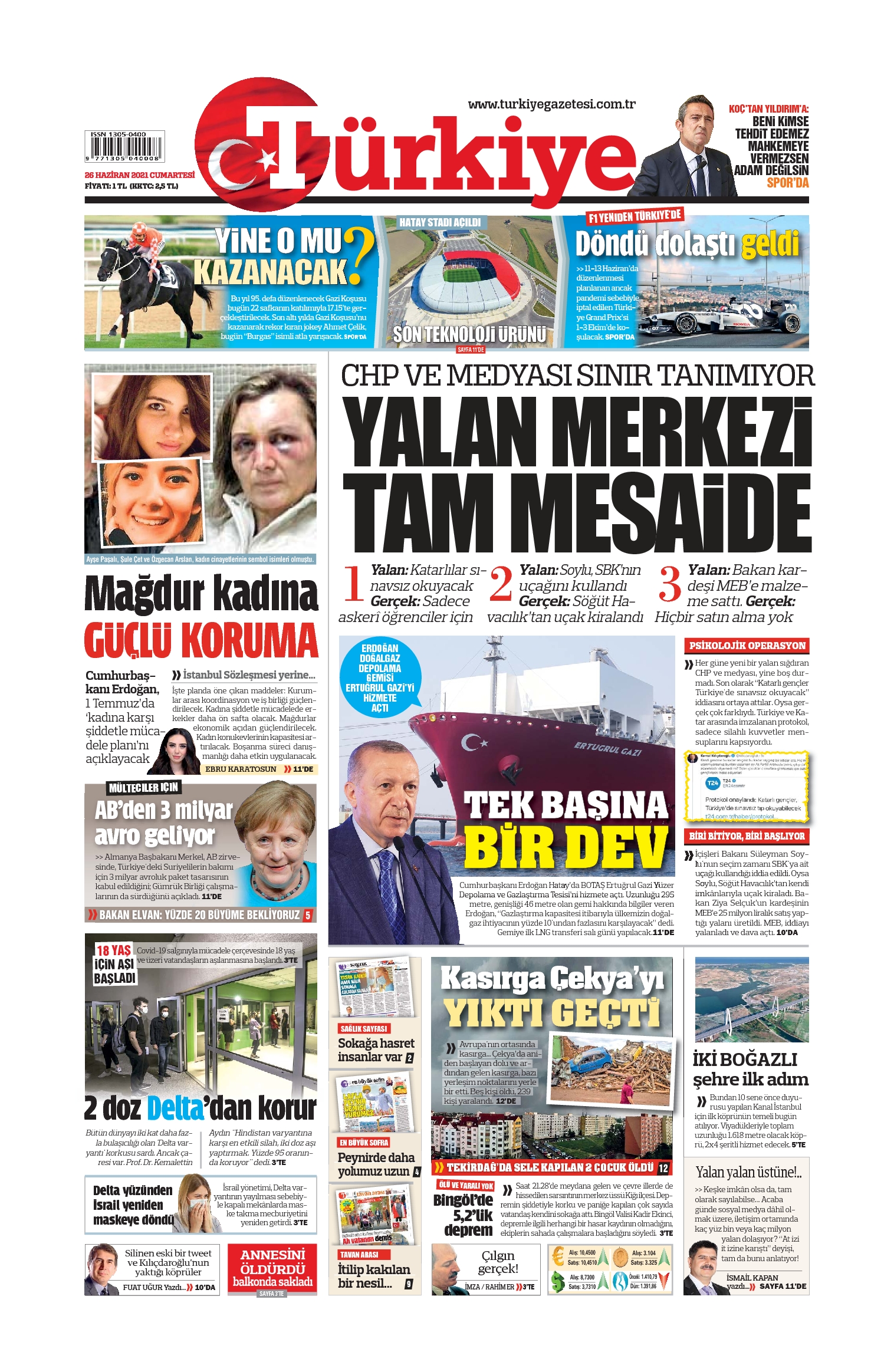 E-Gazete Ön Sayfa