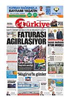 Türkiye Gazetesi e-gazete — 11 Temmuz 2021