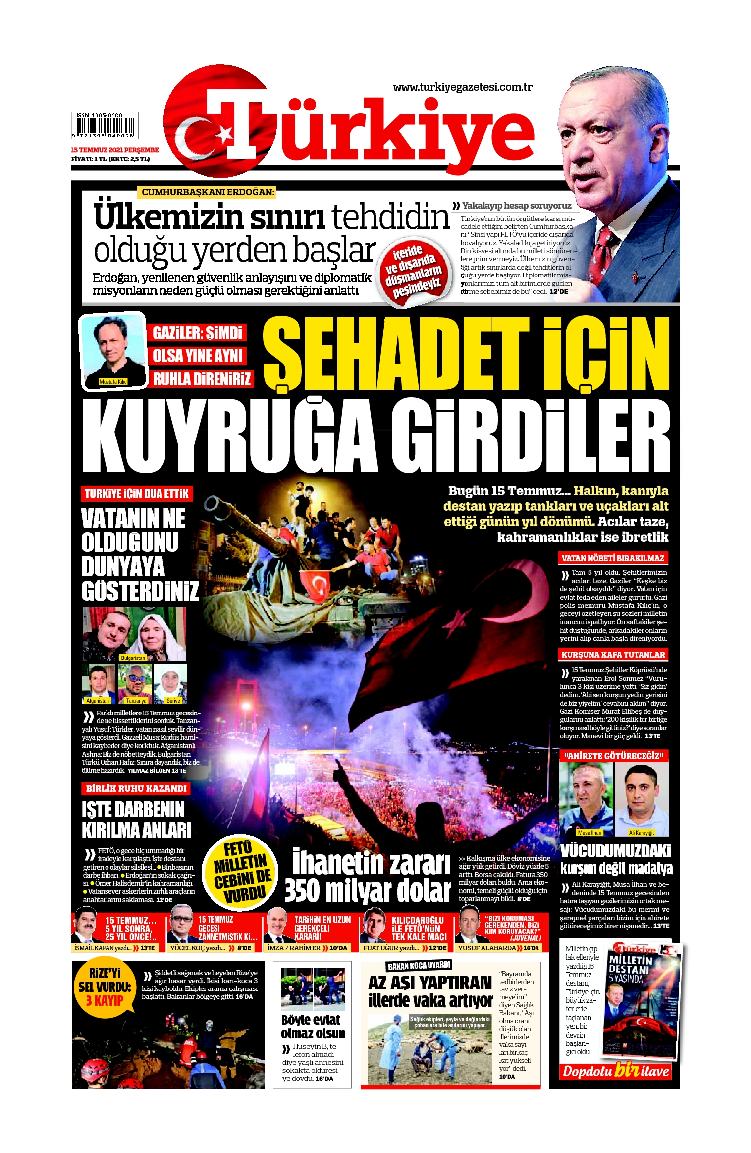E-Gazete Ön Sayfa