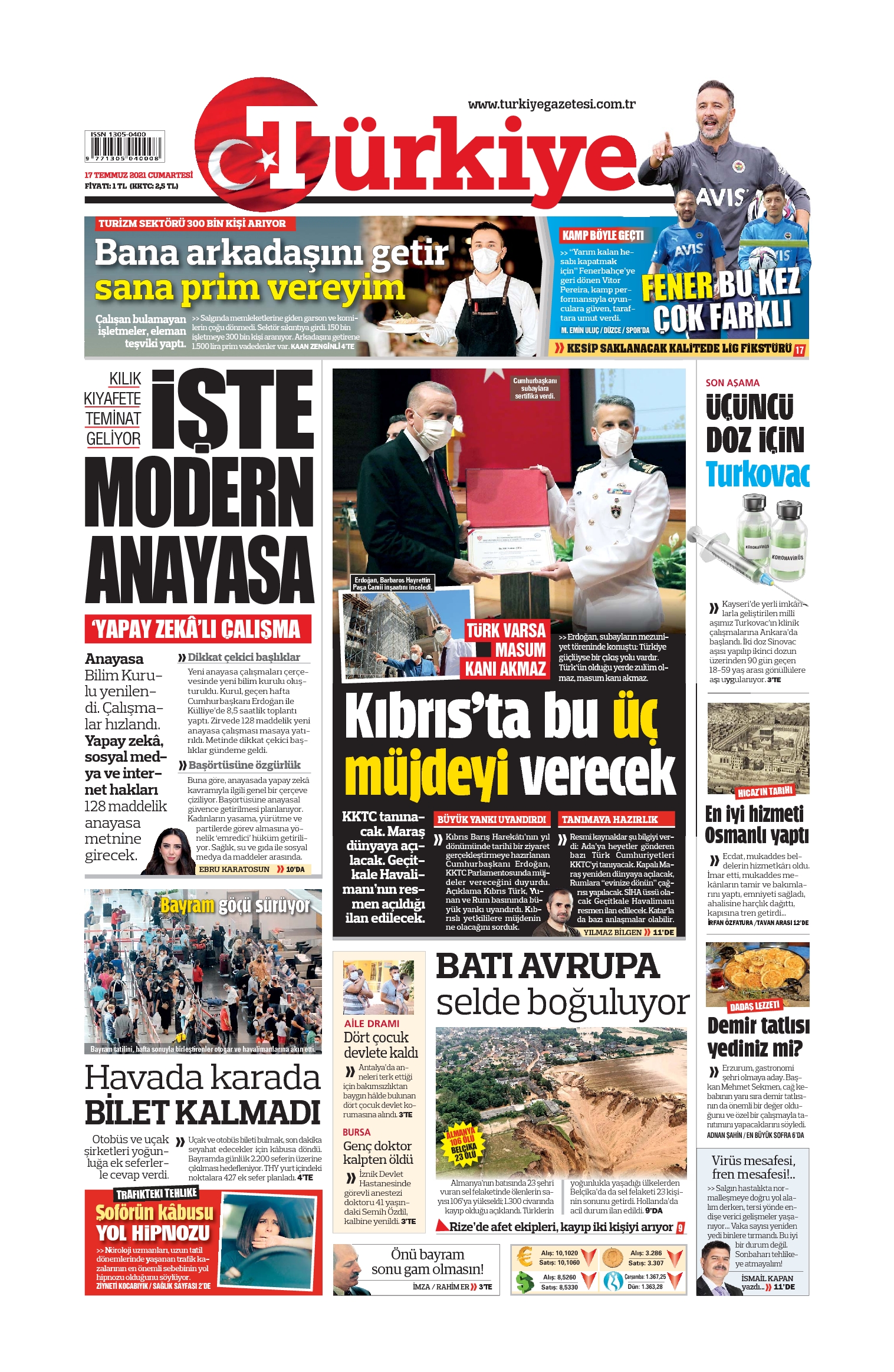 E-Gazete Ön Sayfa
