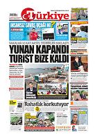 Türkiye Gazetesi e-gazete — 19 Temmuz 2021