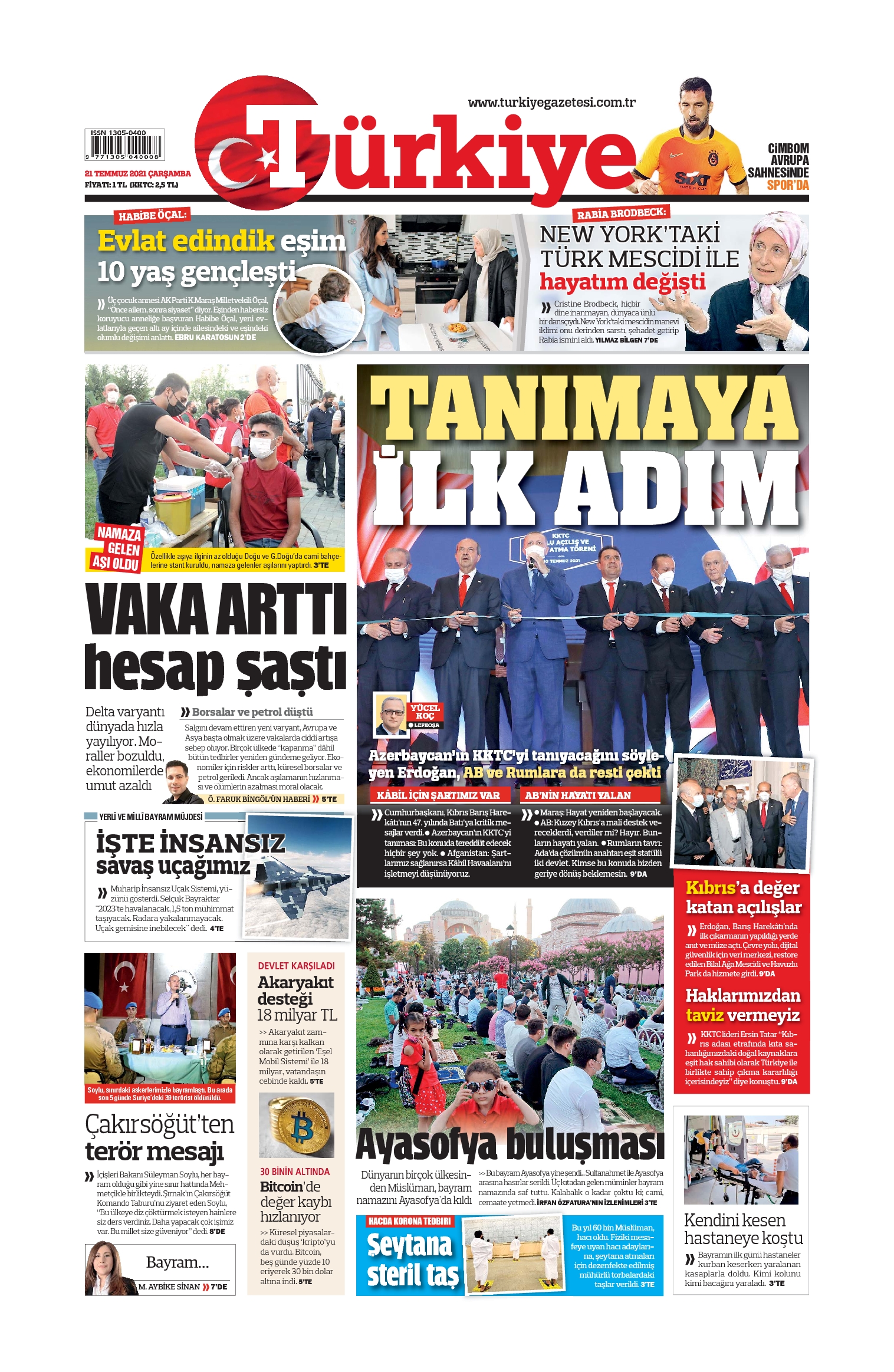 E-Gazete Ön Sayfa