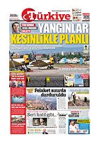 Türkiye Gazetesi e-gazete — 06 Ağustos 2021