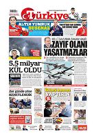 Türkiye Gazetesi e-gazete — 08 Ağustos 2021