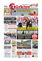 Türkiye Gazetesi e-gazete — 09 Ağustos 2021