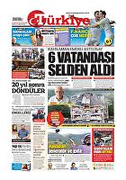 Türkiye Gazetesi e-gazete — 16 Ağustos 2021