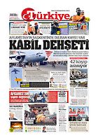 Türkiye Gazetesi e-gazete — 17 Ağustos 2021