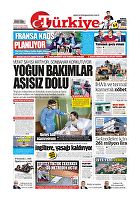 Türkiye Gazetesi e-gazete — 22 Ağustos 2021
