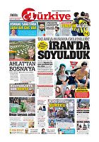 Türkiye Gazetesi e-gazete — 23 Ağustos 2021