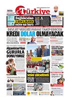Türkiye Gazetesi e-gazete — 26 Ağustos 2021