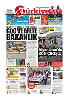 Türkiye Gazetesi e-gazete — 31 Ağustos 2021