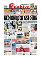 Türkiye Gazetesi e-gazete — 07 Eylül 2021