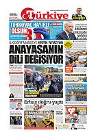 Türkiye Gazetesi e-gazete — 10 Eylül 2021