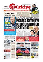 Türkiye Gazetesi e-gazete — 25 Eylül 2021