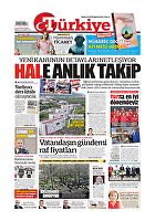 Türkiye Gazetesi e-gazete — 26 Eylül 2021