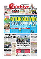 Türkiye Gazetesi e-gazete — 03 Ekim 2021