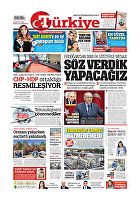 Türkiye Gazetesi e-gazete — 08 Ekim 2021