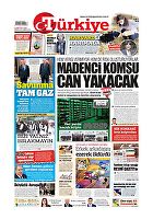Türkiye Gazetesi e-gazete — 15 Ekim 2021