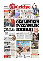 Türkiye Gazetesi e-gazete — 18 Ekim 2021