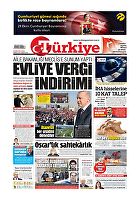 Türkiye Gazetesi e-gazete — 29 Ekim 2021