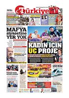Türkiye Gazetesi e-gazete — 15 Kasım 2021