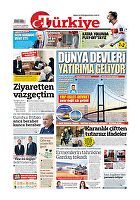 Türkiye Gazetesi e-gazete — 17 Kasım 2021