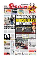 Türkiye Gazetesi e-gazete — 20 Kasım 2021