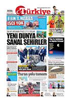 Türkiye Gazetesi e-gazete — 21 Kasım 2021