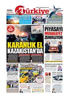 Türkiye Gazetesi e-gazete — 06 Ocak 2022