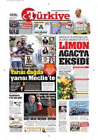 Türkiye Gazetesi e-gazete — 11 Ocak 2022