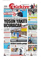 Türkiye Gazetesi e-gazete — 16 Ocak 2022