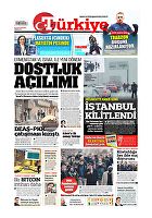 Türkiye Gazetesi e-gazete — 25 Ocak 2022