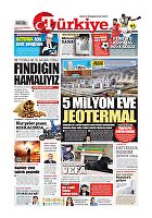 Türkiye Gazetesi e-gazete — 09 Şubat 2022
