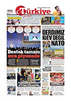 Türkiye Gazetesi e-gazete — 13 Şubat 2022