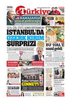 Türkiye Gazetesi e-gazete — 01 Nisan 2022