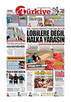 Türkiye Gazetesi e-gazete — 16 Nisan 2022