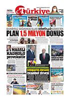 Türkiye Gazetesi e-gazete — 25 Nisan 2022