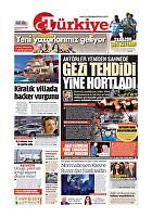 Türkiye Gazetesi e-gazete — 29 Nisan 2022